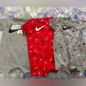 3 one piece Nike outfit